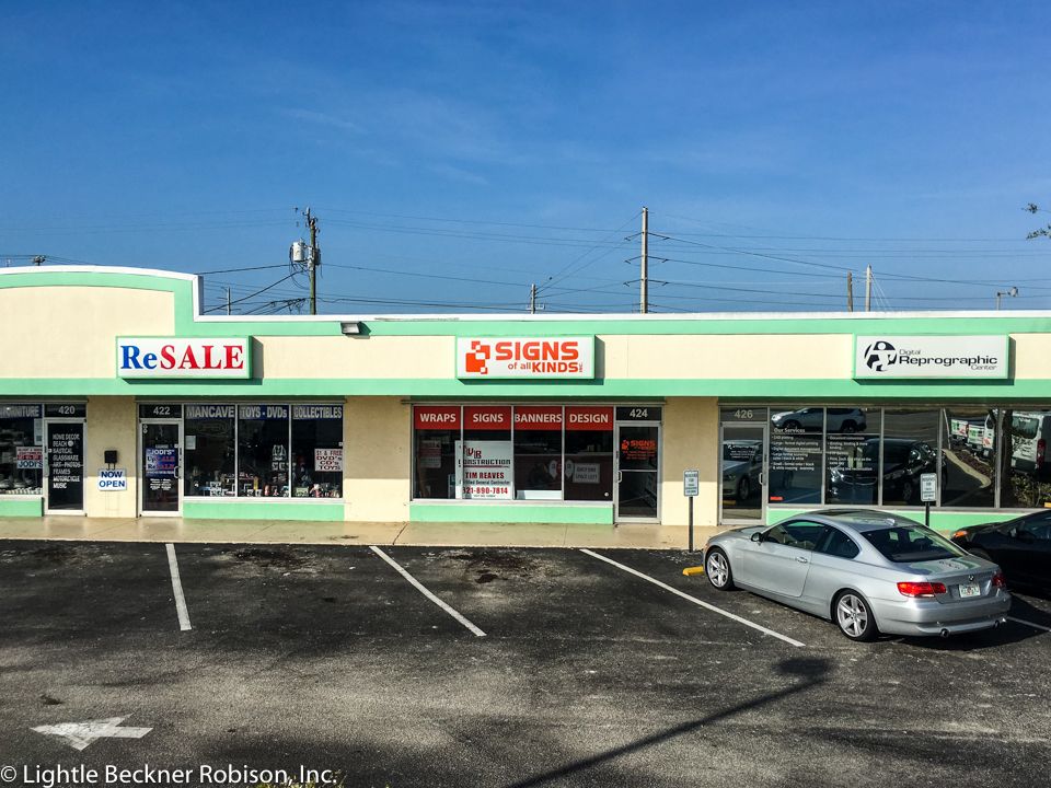 Harbor City Plaza: 404 - 426 N Harbor City Blvd, Melbourne, FL 32935